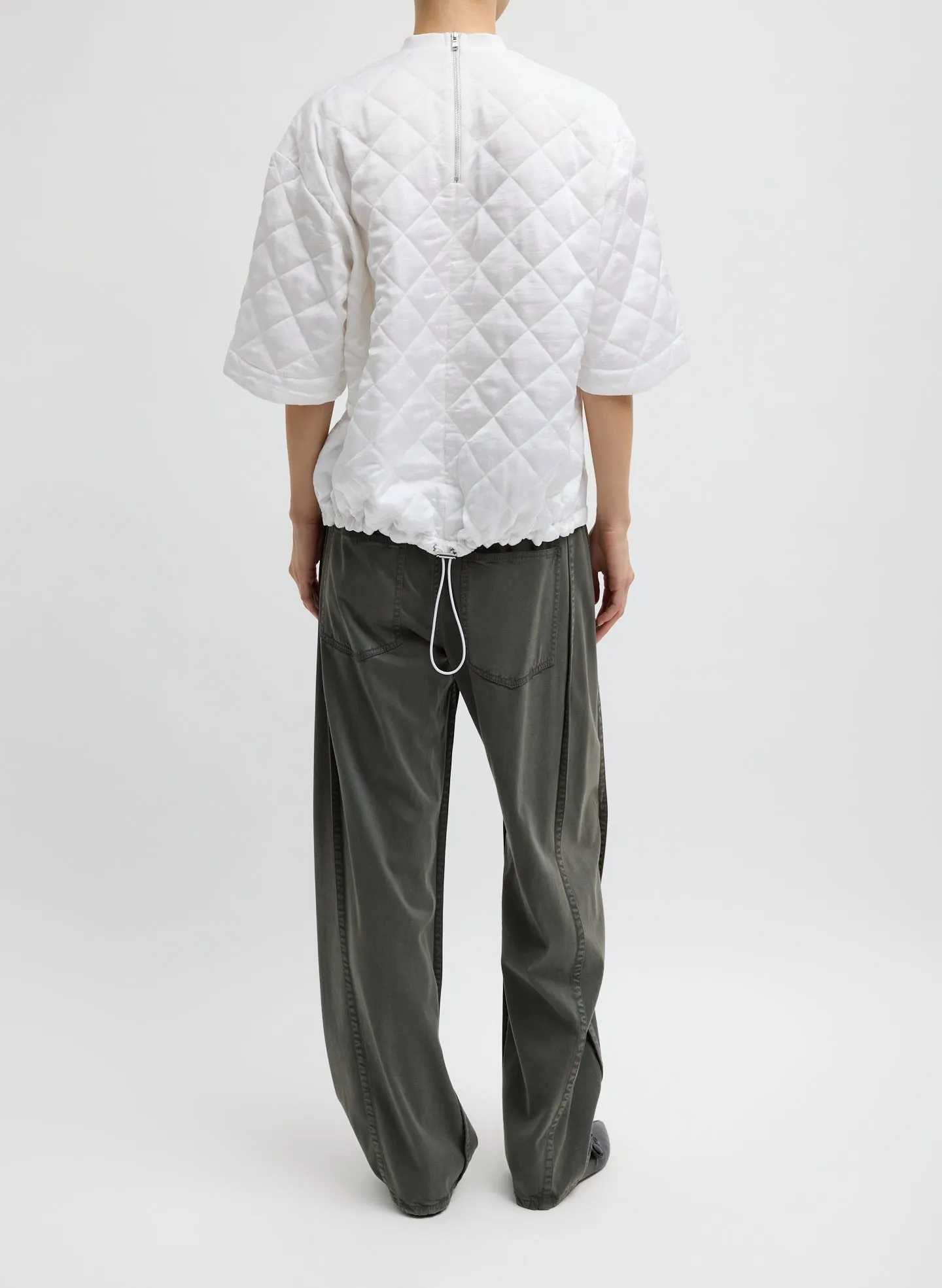 Cozy Quilting Anorak T-Shirt sold by Tibi product image thumbnail 4