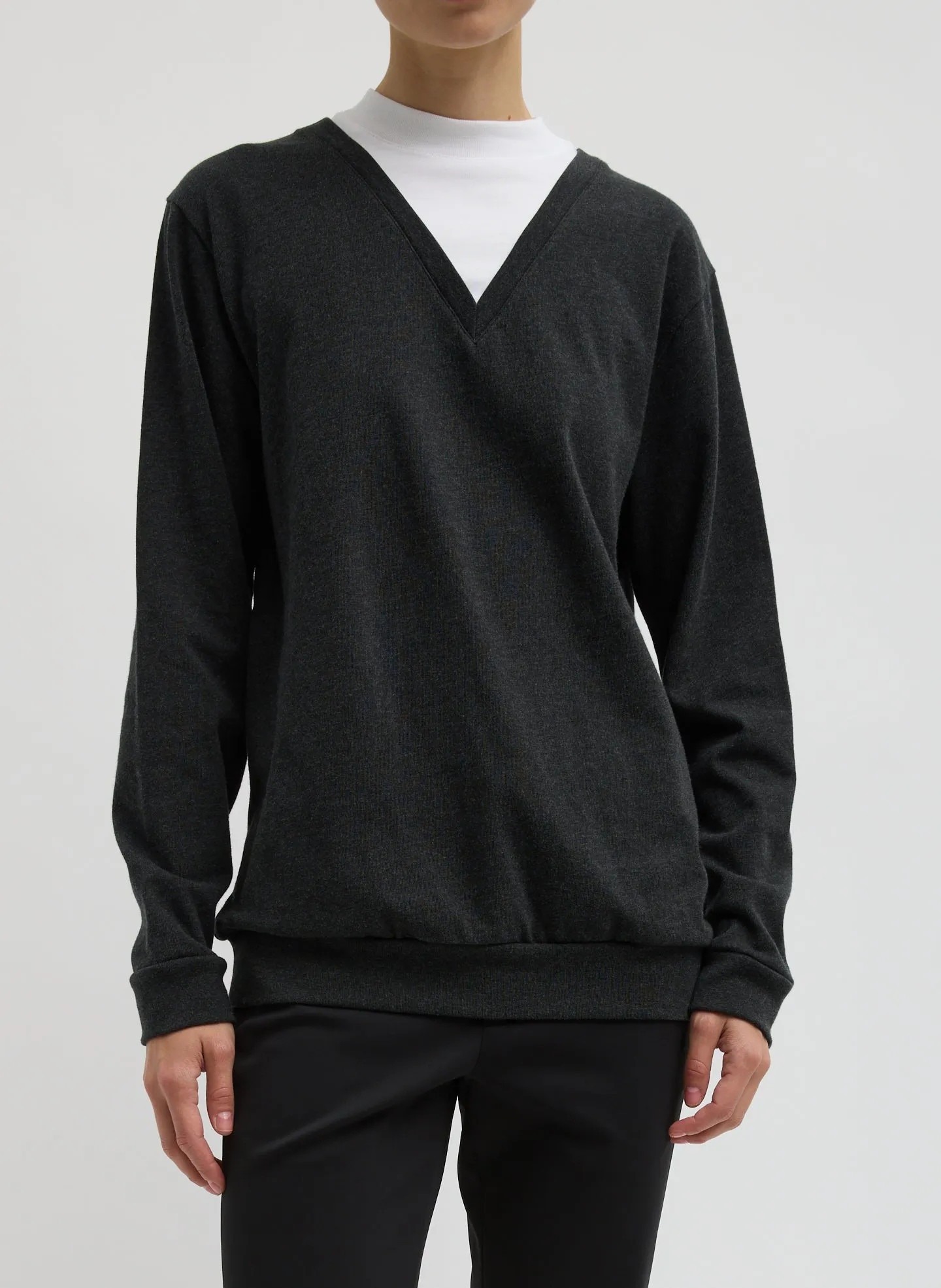 Perfect T-Shirt Trompe L'oeil Top sold by Tibi