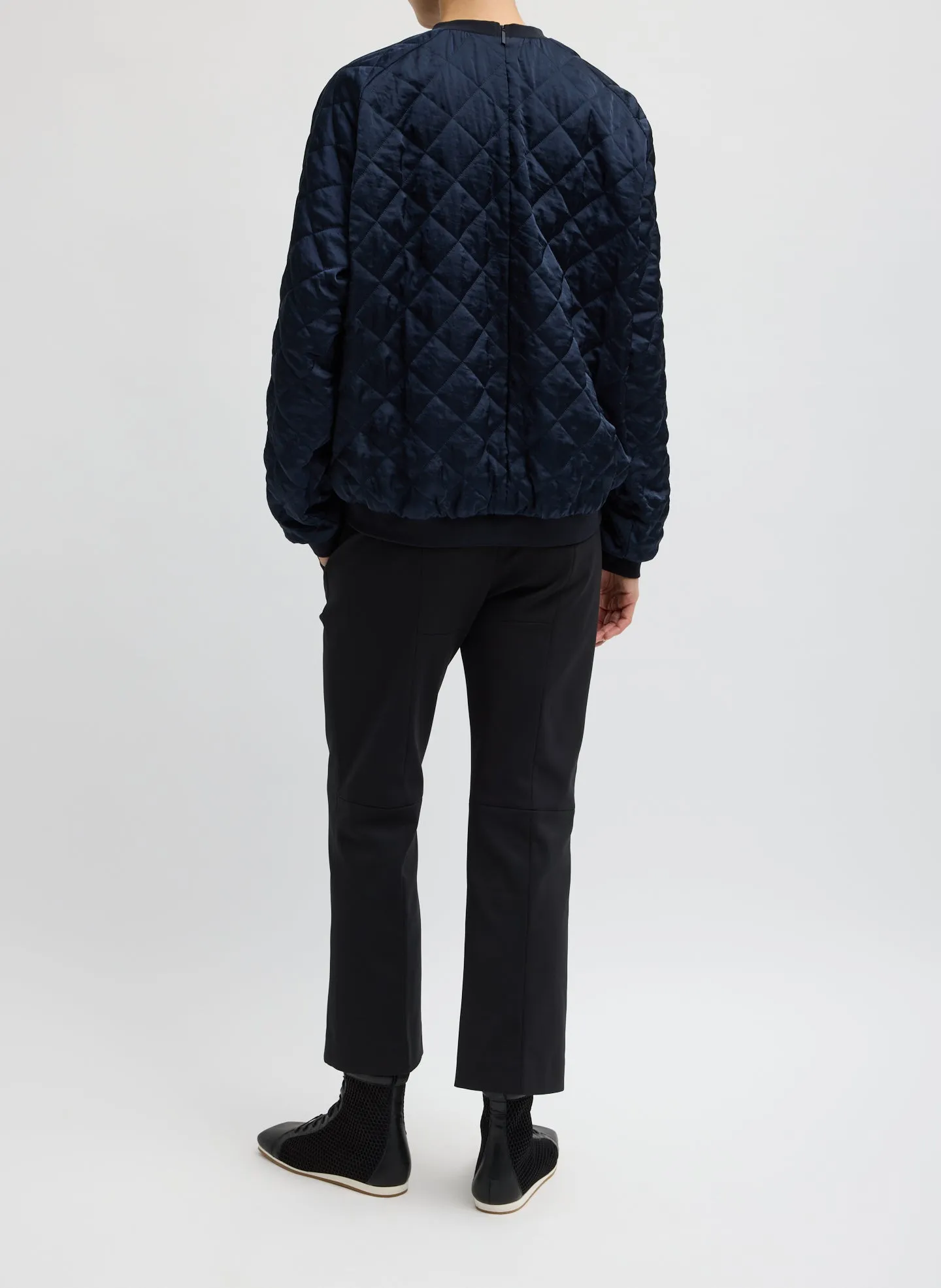 Cozy Quilting Sweatshirt sold by Tibi product image thumbnail 5