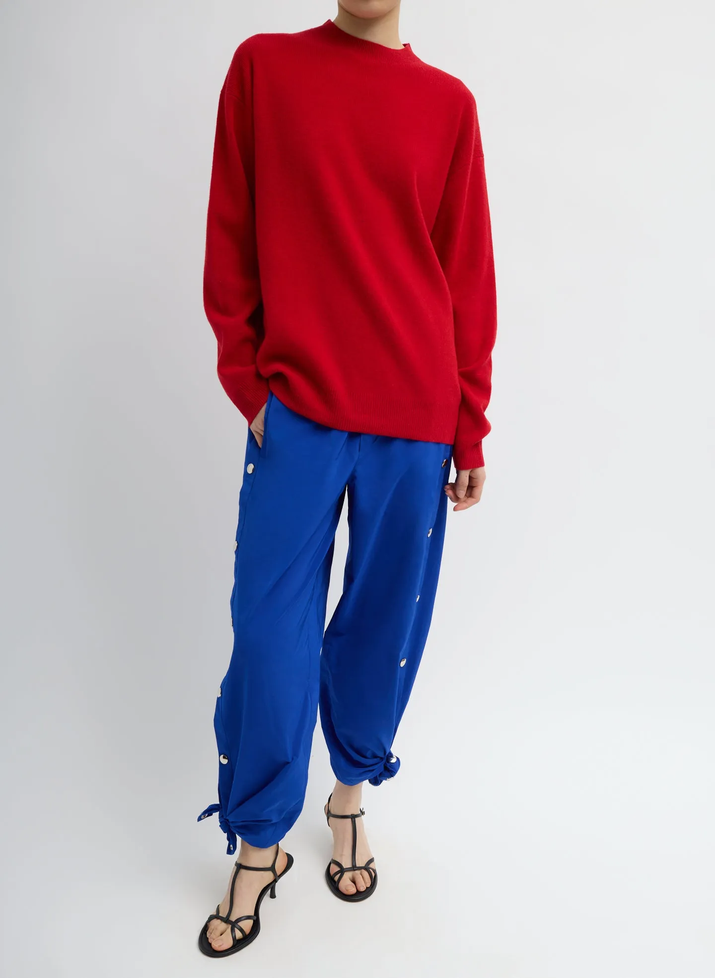 Nylon Snap Pull On Jogger sold by Tibi product image thumbnail 3