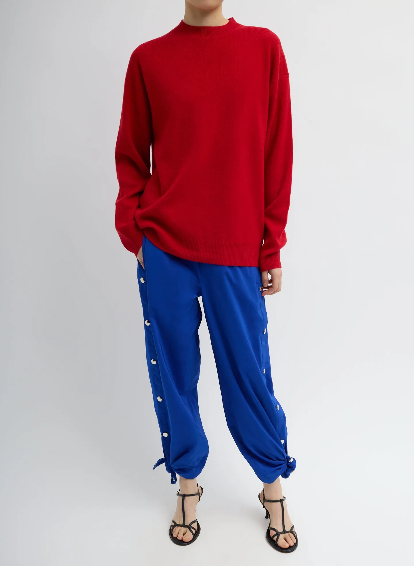 Nylon Snap Pull On Jogger sold by Tibi product image thumbnail 4