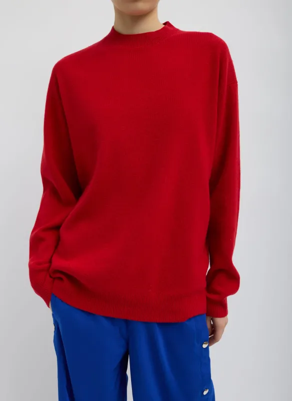 Anna Merino Wool Cut Out Racerback Pullover sold by Tibi