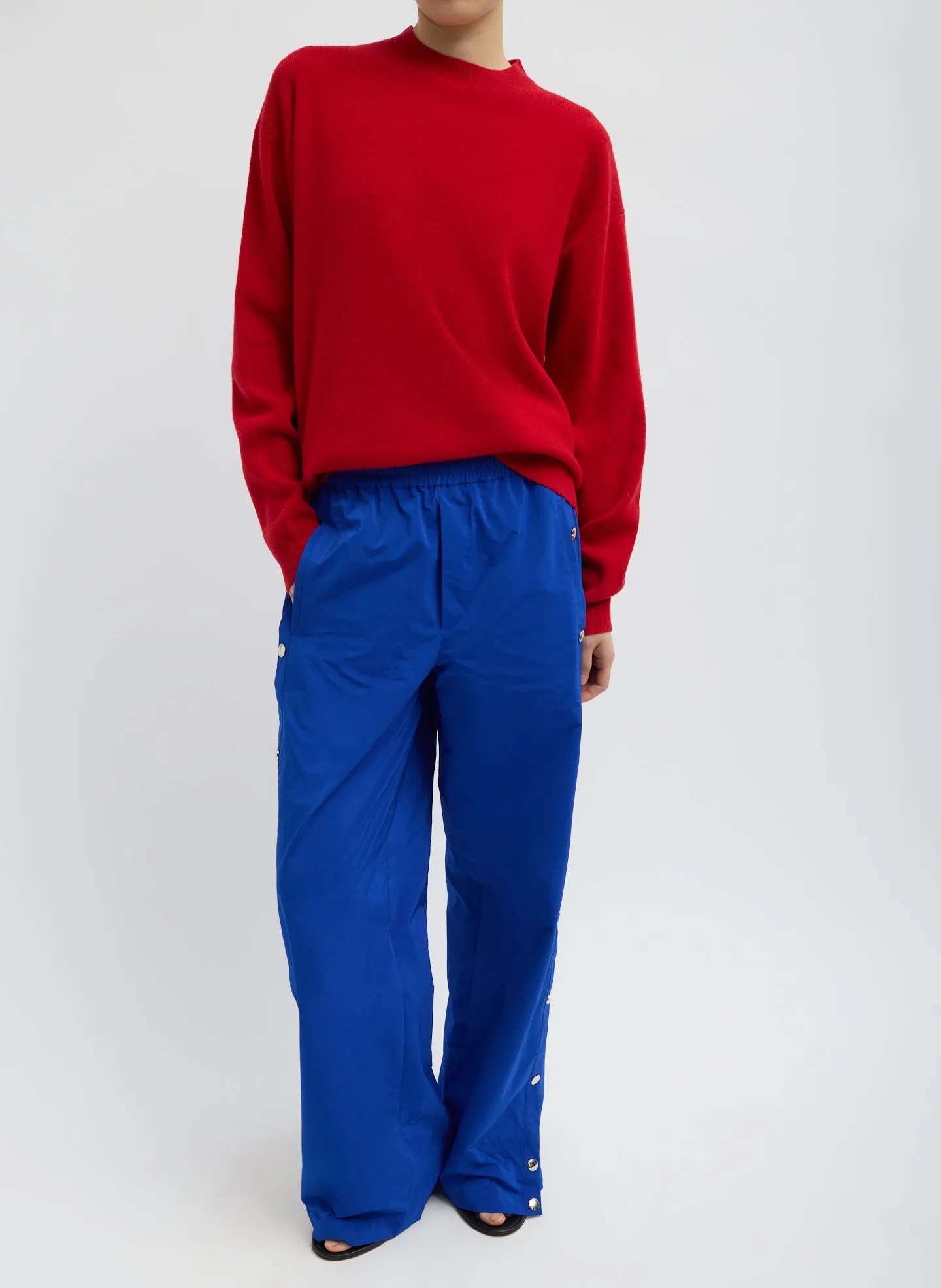 Anna Merino Wool Cut Out Racerback Pullover sold by Tibi product image thumbnail 3