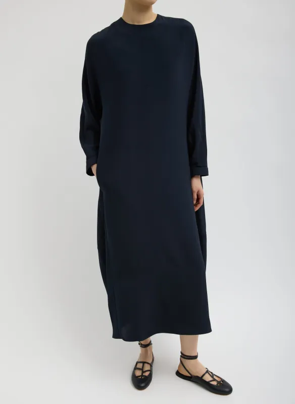 4-Ply Silk Long Sleeve Cocoon Dress sold by Tibi