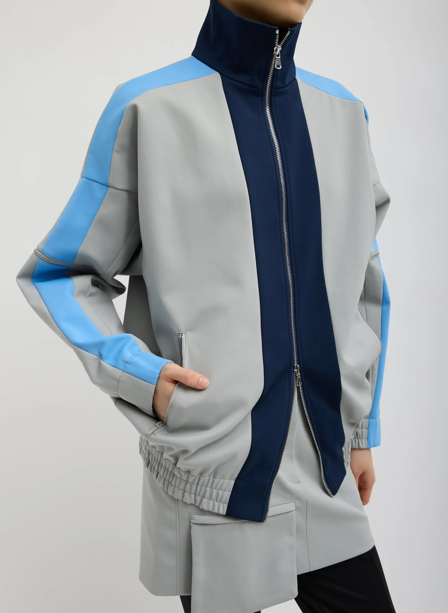 Compact Tech Knit Bomber sold by Tibi