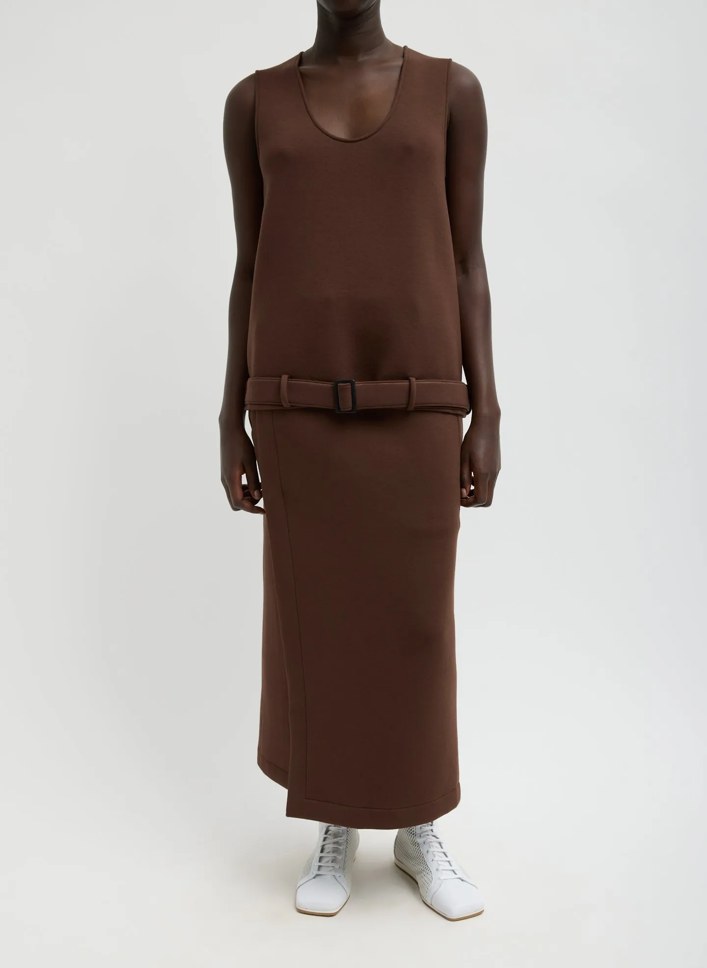 Bonded Viscose Tank Top sold by Tibi product image thumbnail 3