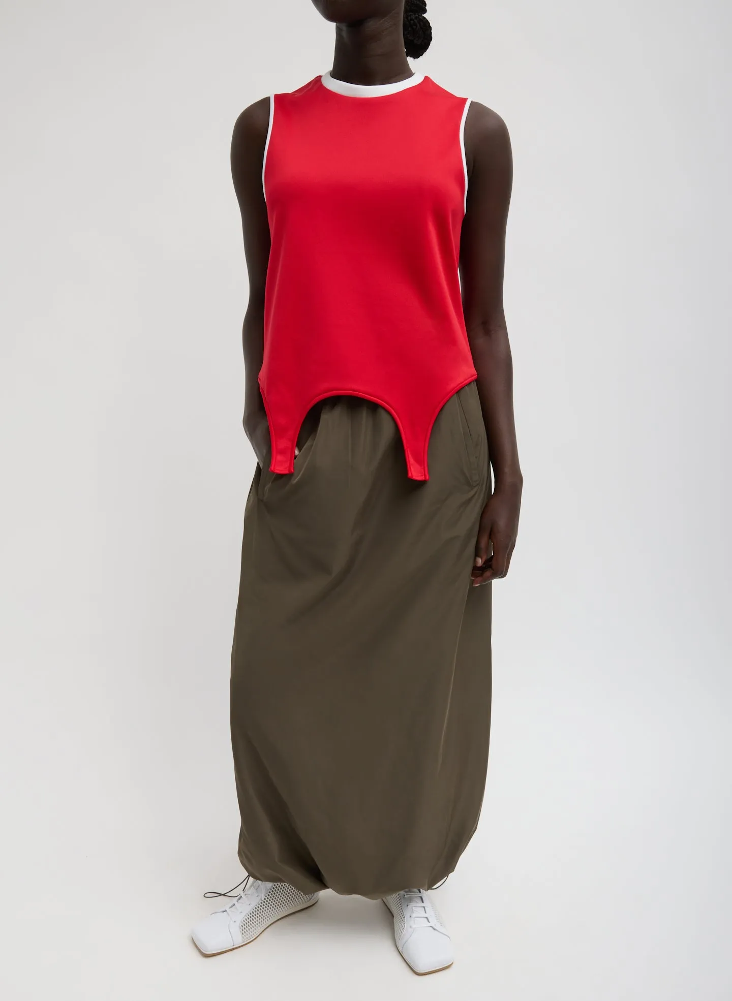 Active Knit Flip Tank sold by Tibi product image thumbnail 4