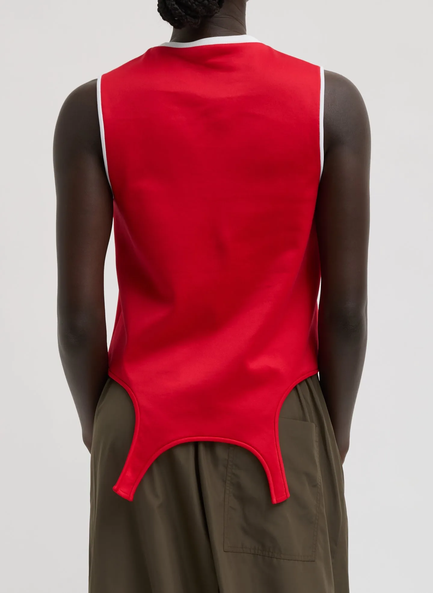 Active Knit Flip Tank sold by Tibi product image thumbnail 3