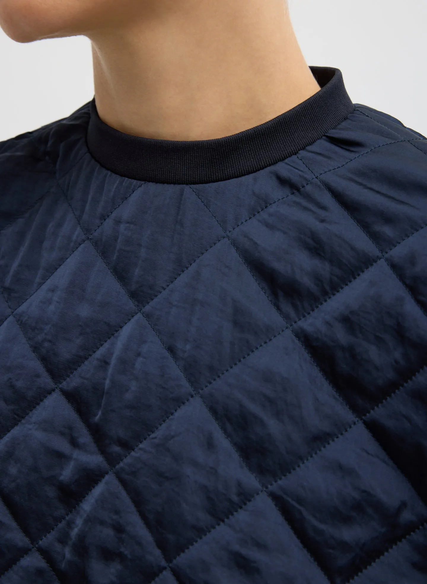 Cozy Quilting Anorak T-Shirt sold by Tibi product image thumbnail 5