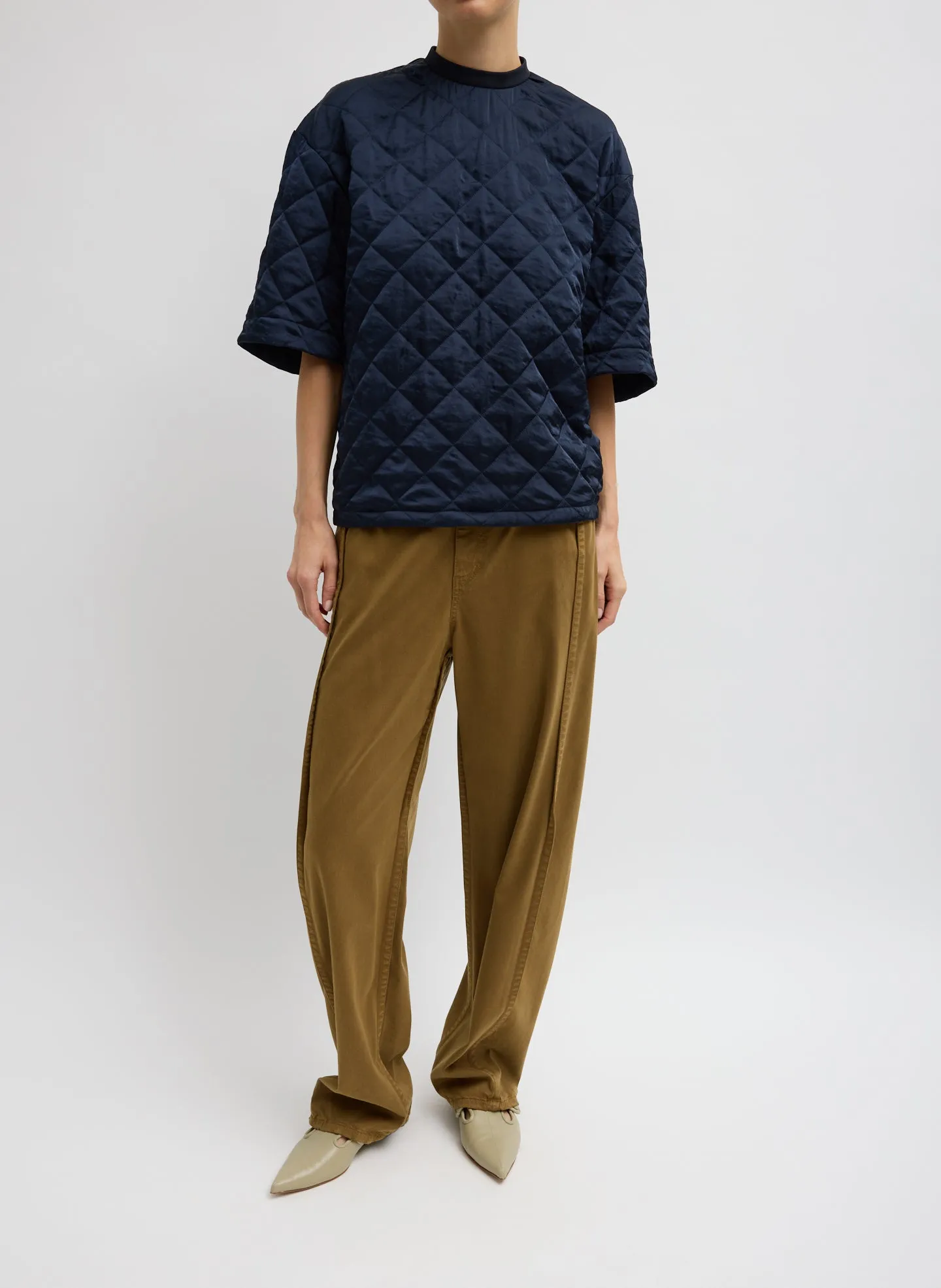 Cozy Quilting Anorak T-Shirt sold by Tibi product image thumbnail 2
