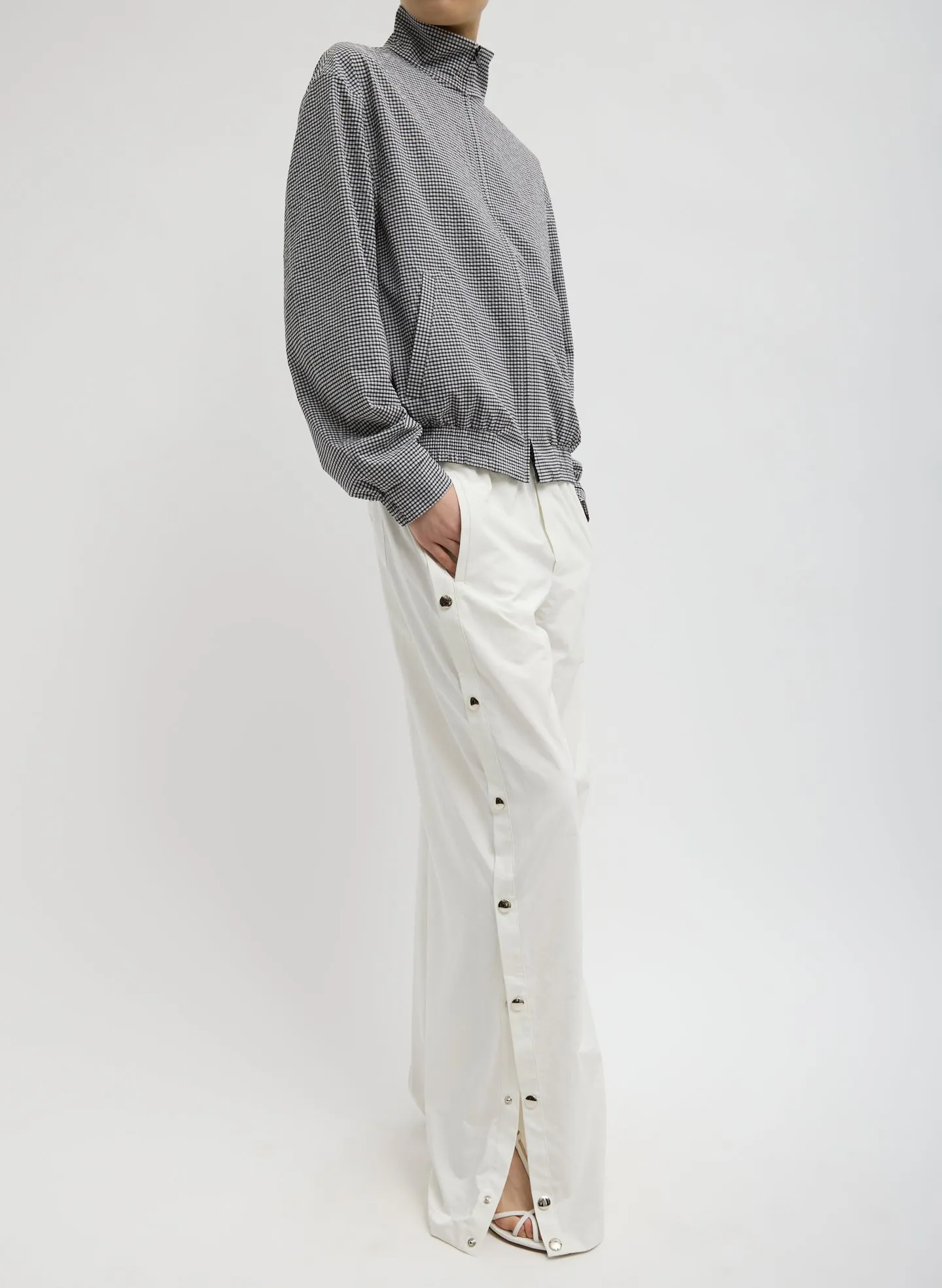 Nylon Snap Pull On Jogger sold by Tibi product image thumbnail 2