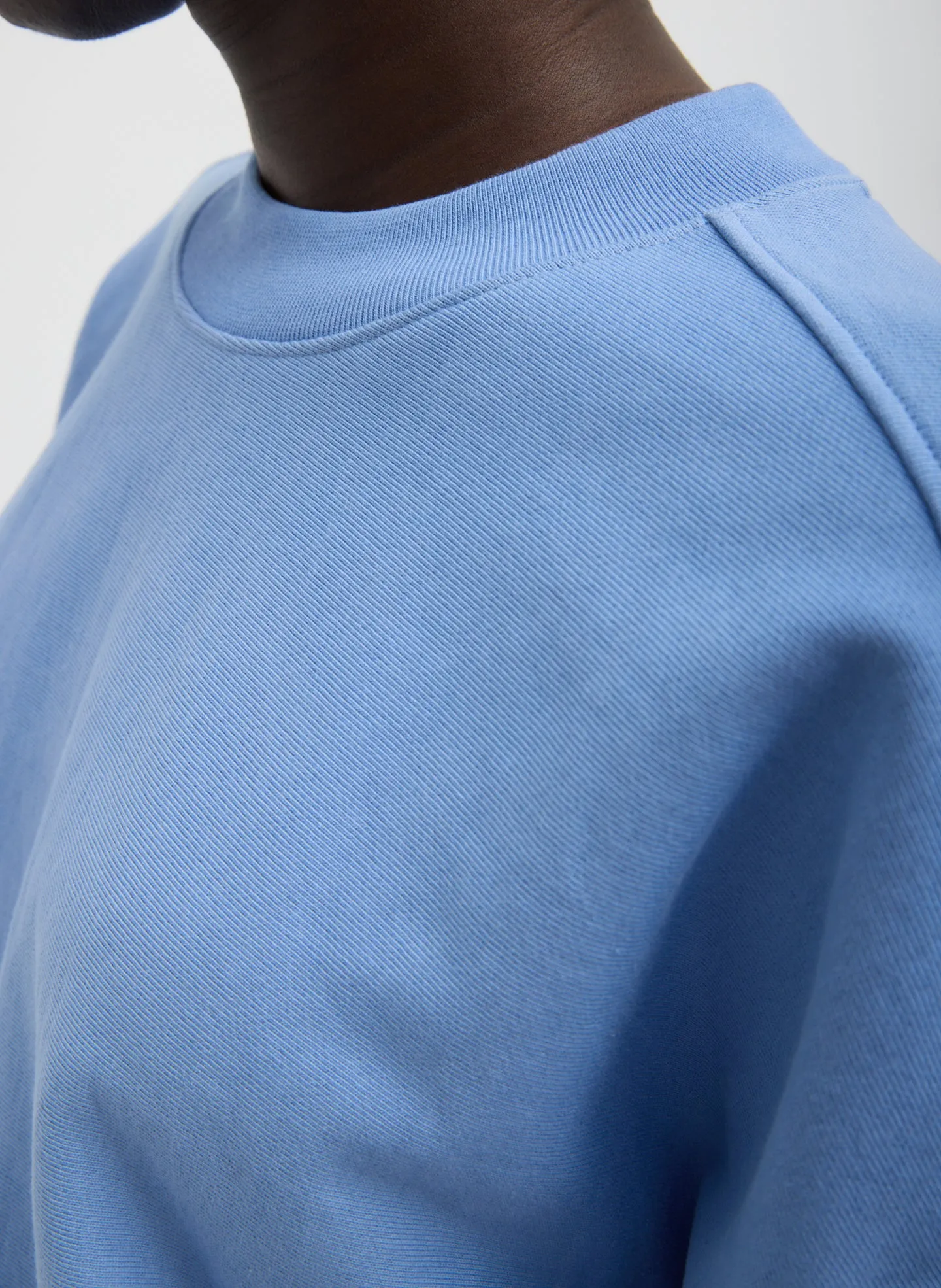 Cocoon Crewneck Sweatshirt sold by Tibi product image thumbnail 4
