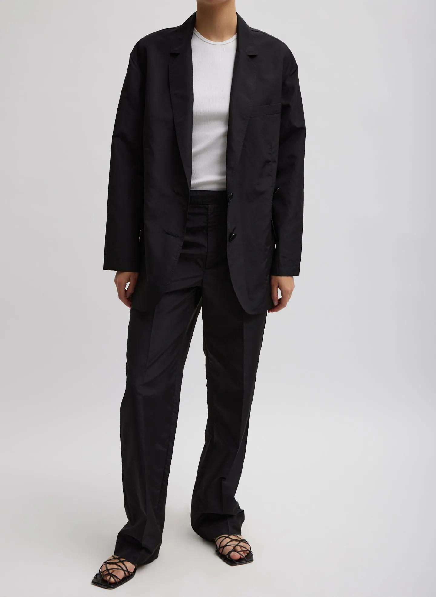 Ribbed T-Shirt Tank sold by Tibi product image thumbnail 5