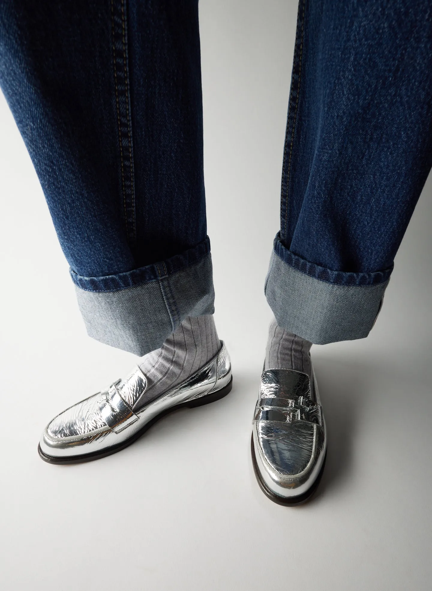 Nacho Metallic Loafer sold by Tibi product image thumbnail 2