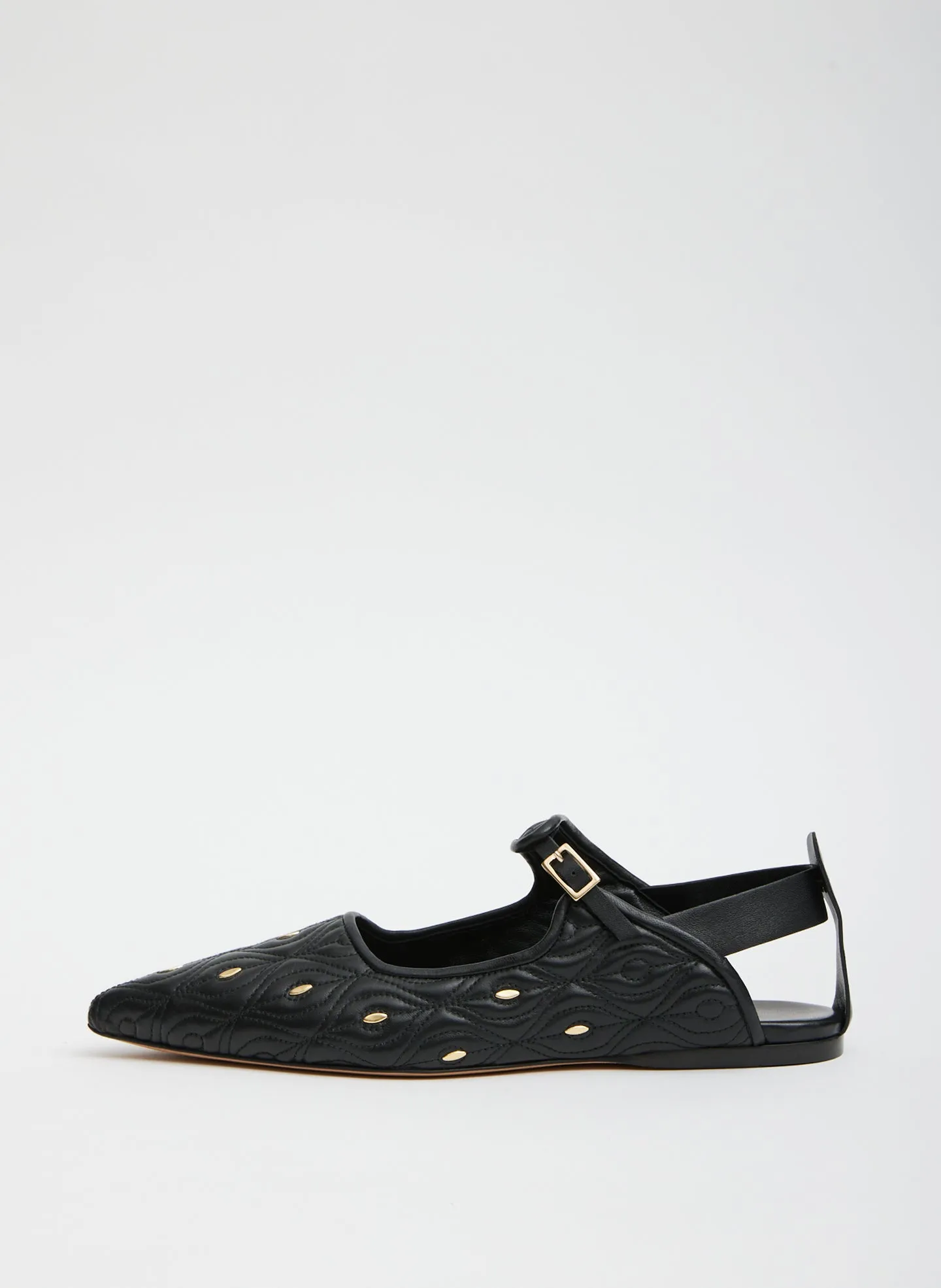 Rudolph Studded Flat sold by Tibi