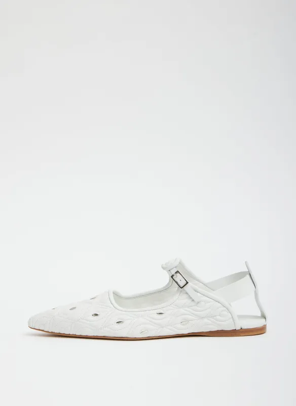 Rudolph Studded Flat sold by Tibi