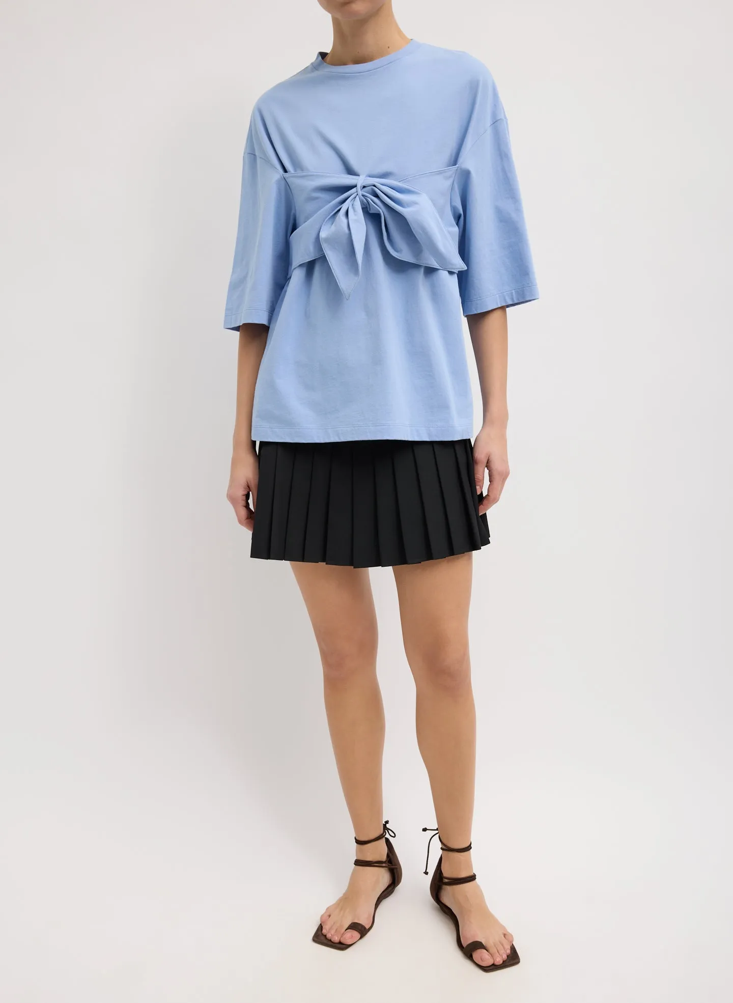 Grain De Poudre Convertible Pleated Short sold by Tibi