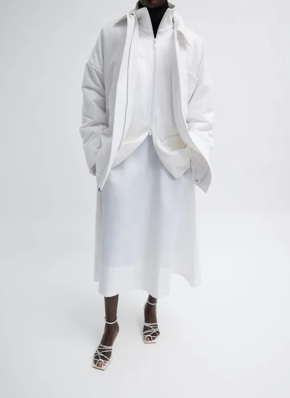 Clyde Padding Shirt Jacket made by Tibi