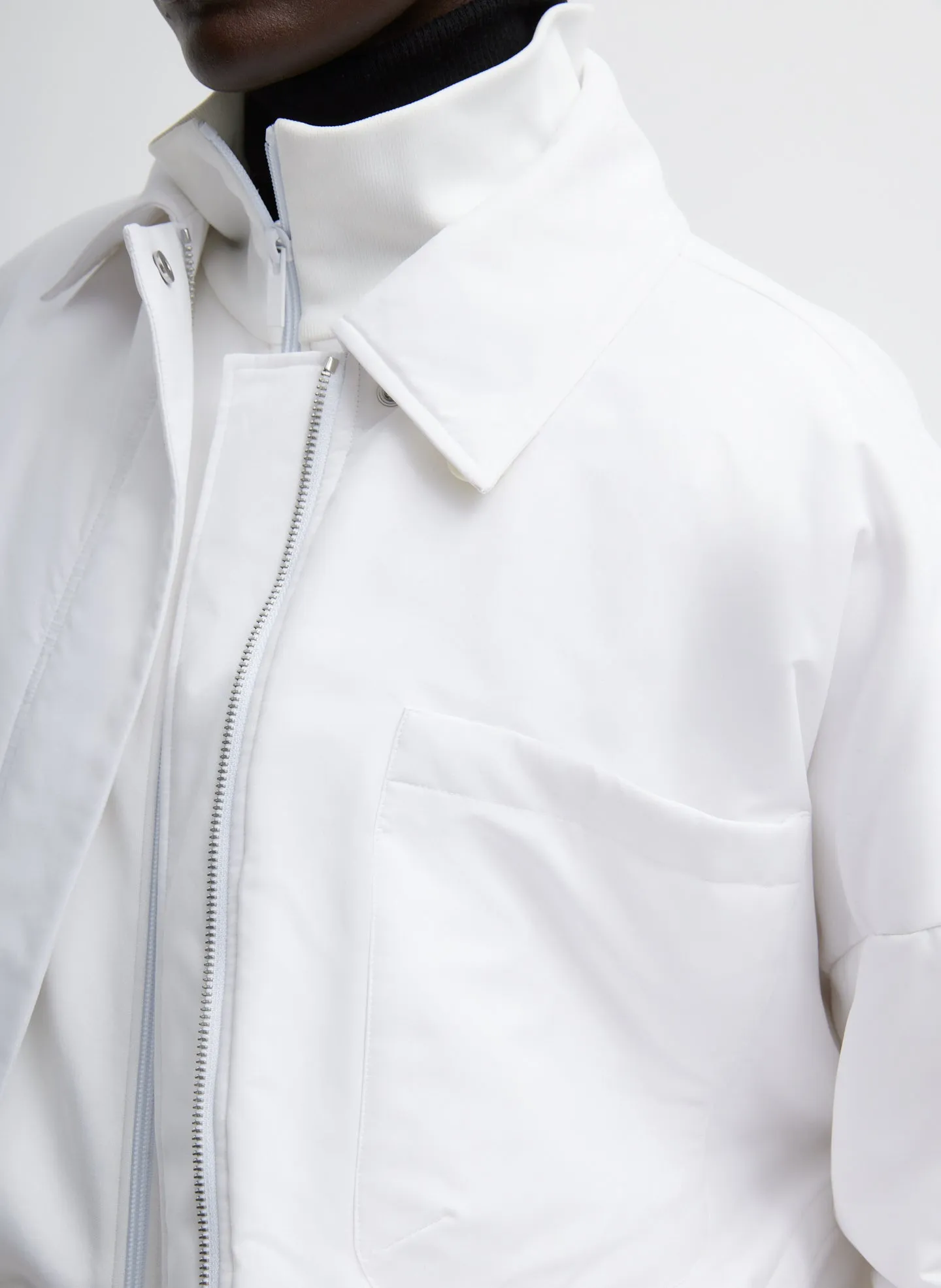 Clyde Padding Shirt Jacket sold by Tibi product image thumbnail 4