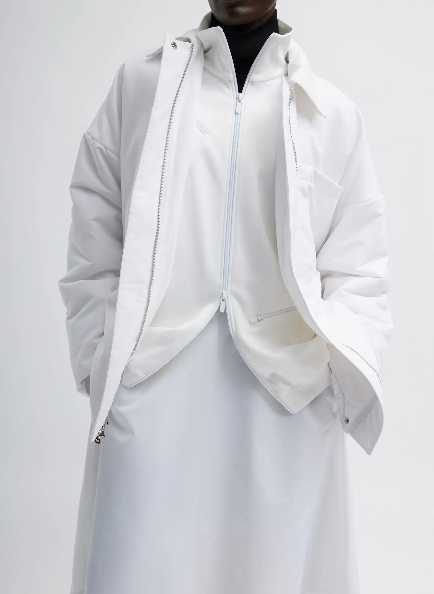 Clyde Padding Shirt Jacket sold by Tibi product image thumbnail 2