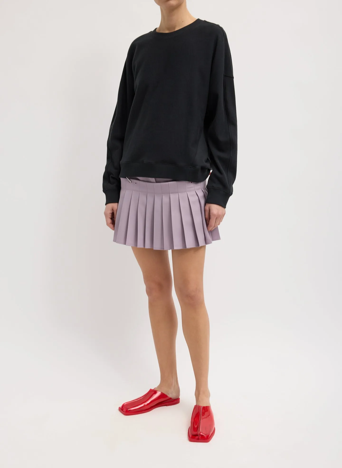 Grain De Poudre Convertible Pleated Short sold by Tibi product image thumbnail 4