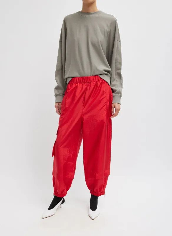 Crispy Nylon Wilt Pull On Jogger sold by Tibi