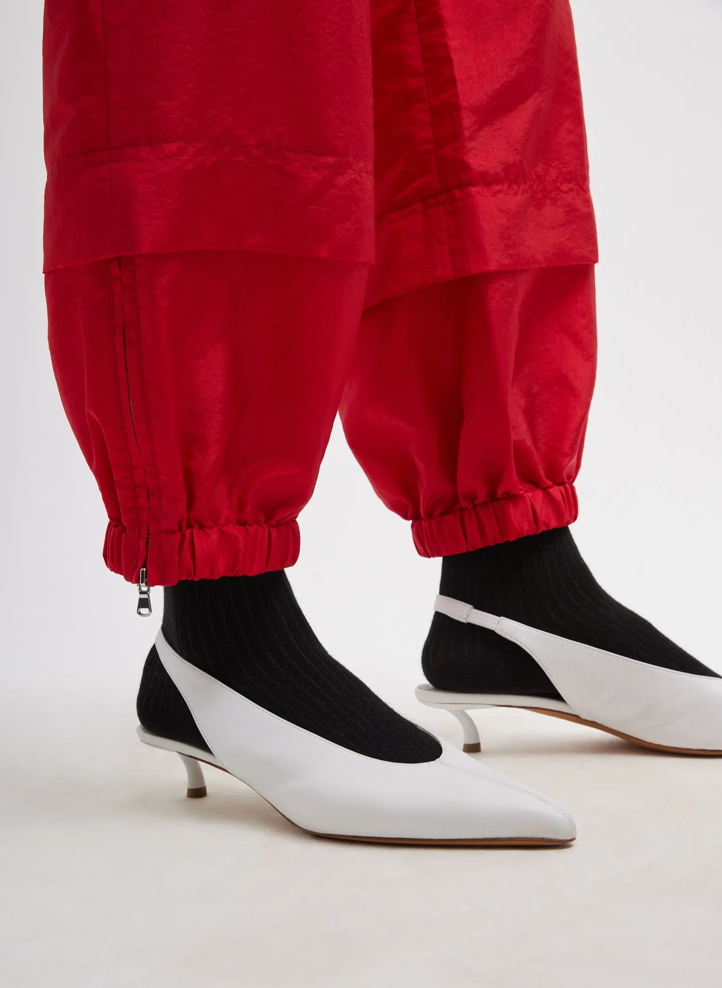 Crispy Nylon Wilt Pull On Jogger sold by Tibi product image thumbnail 4