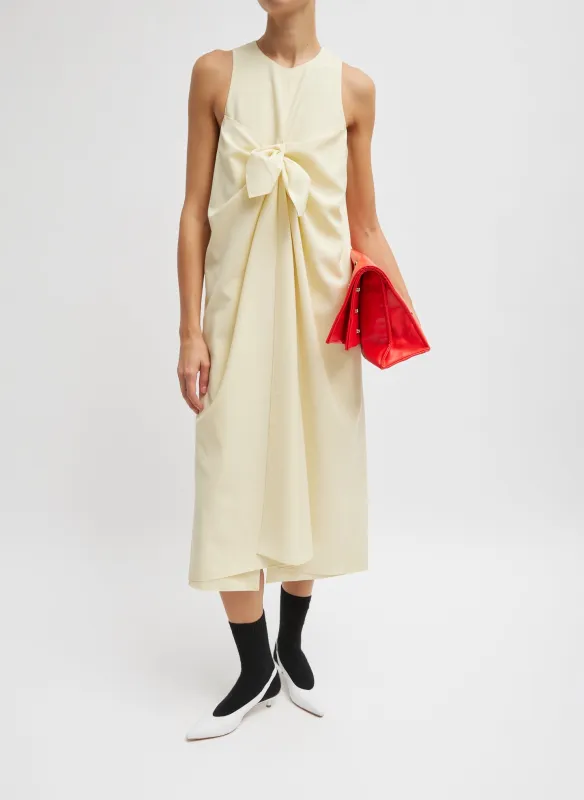 Tropical Wool Tie Front Dress sold by Tibi