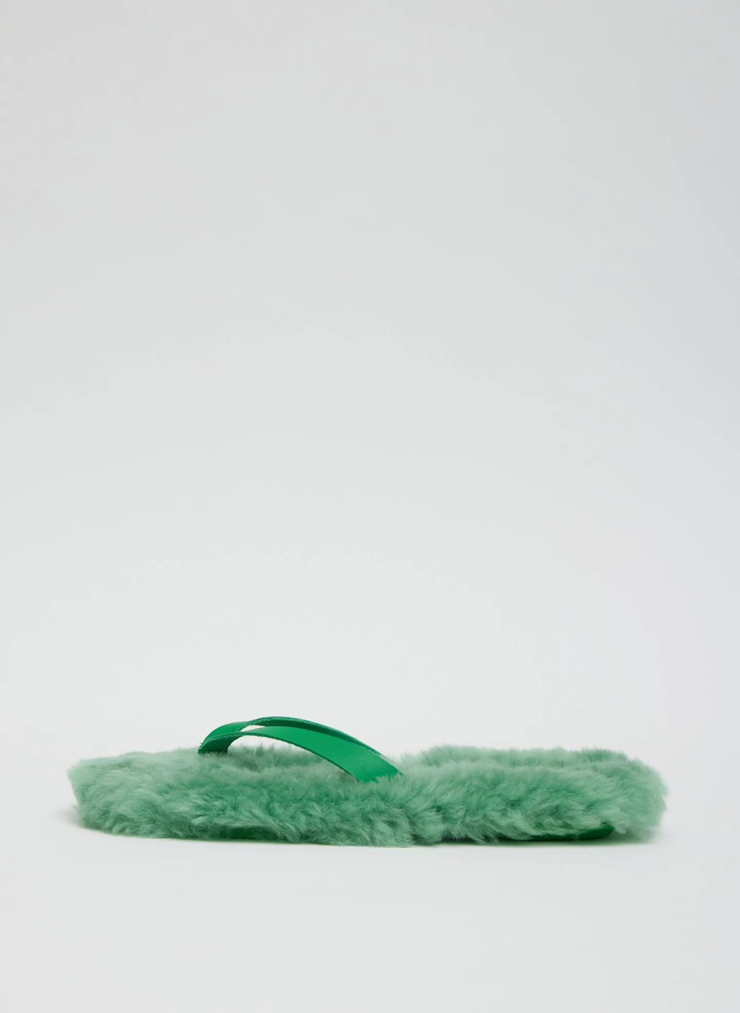 Bryan Shearling Flip Flop sold by Tibi