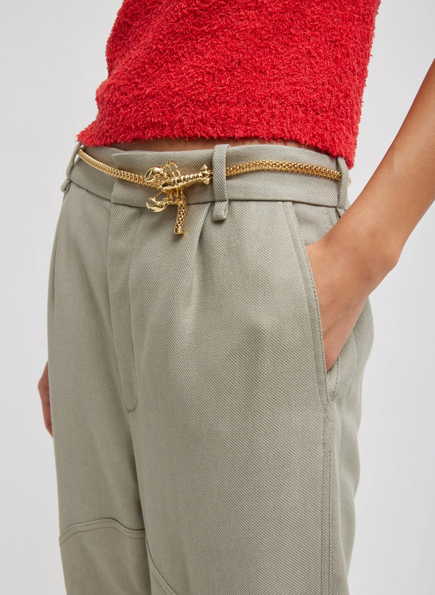 Cavalier Twill Colt Trouser sold by Tibi product image thumbnail 2