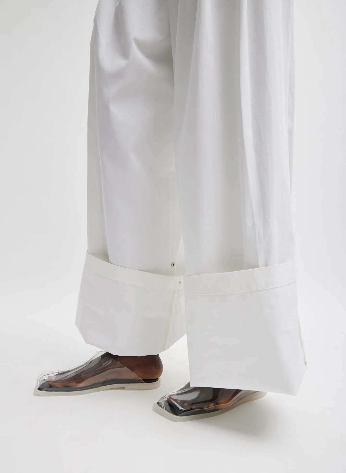 Bio Twill Triple Pleat Pant sold by Tibi product image thumbnail 3