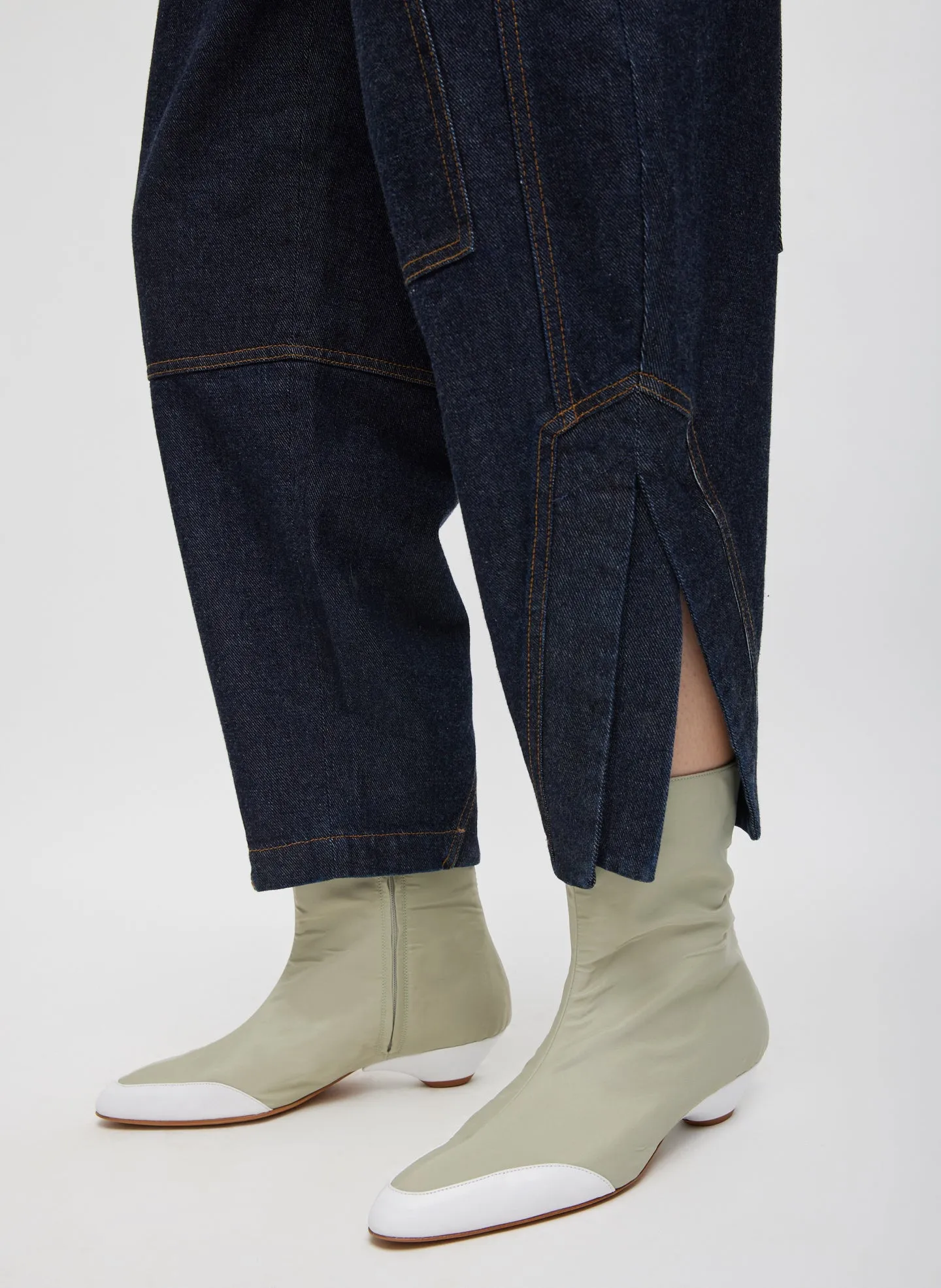 Indigo Denim Earl Jean sold by Tibi product image thumbnail 3