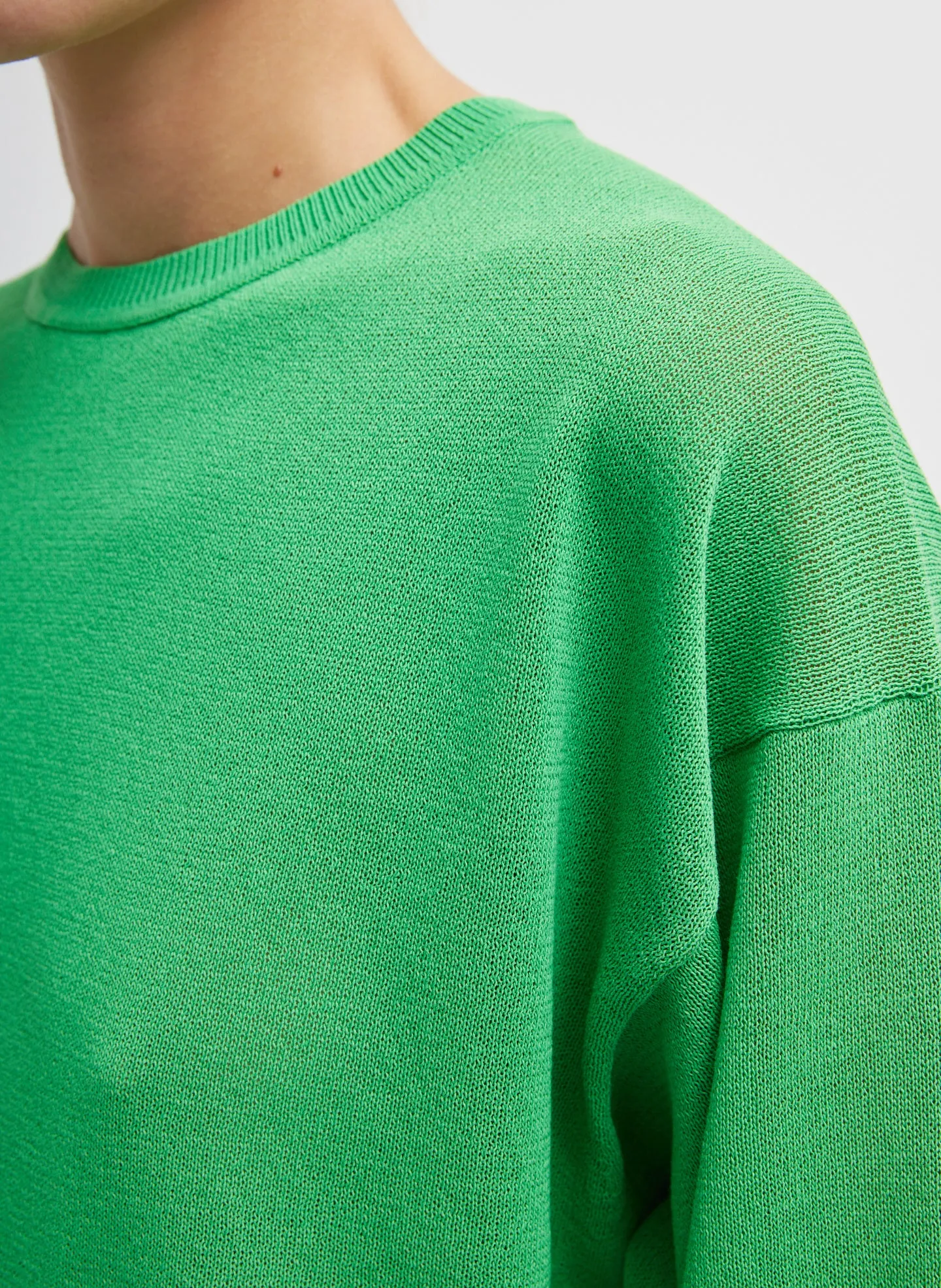 Crispy Sweater Oversized Easy T-Shirt sold by Tibi product image thumbnail 2