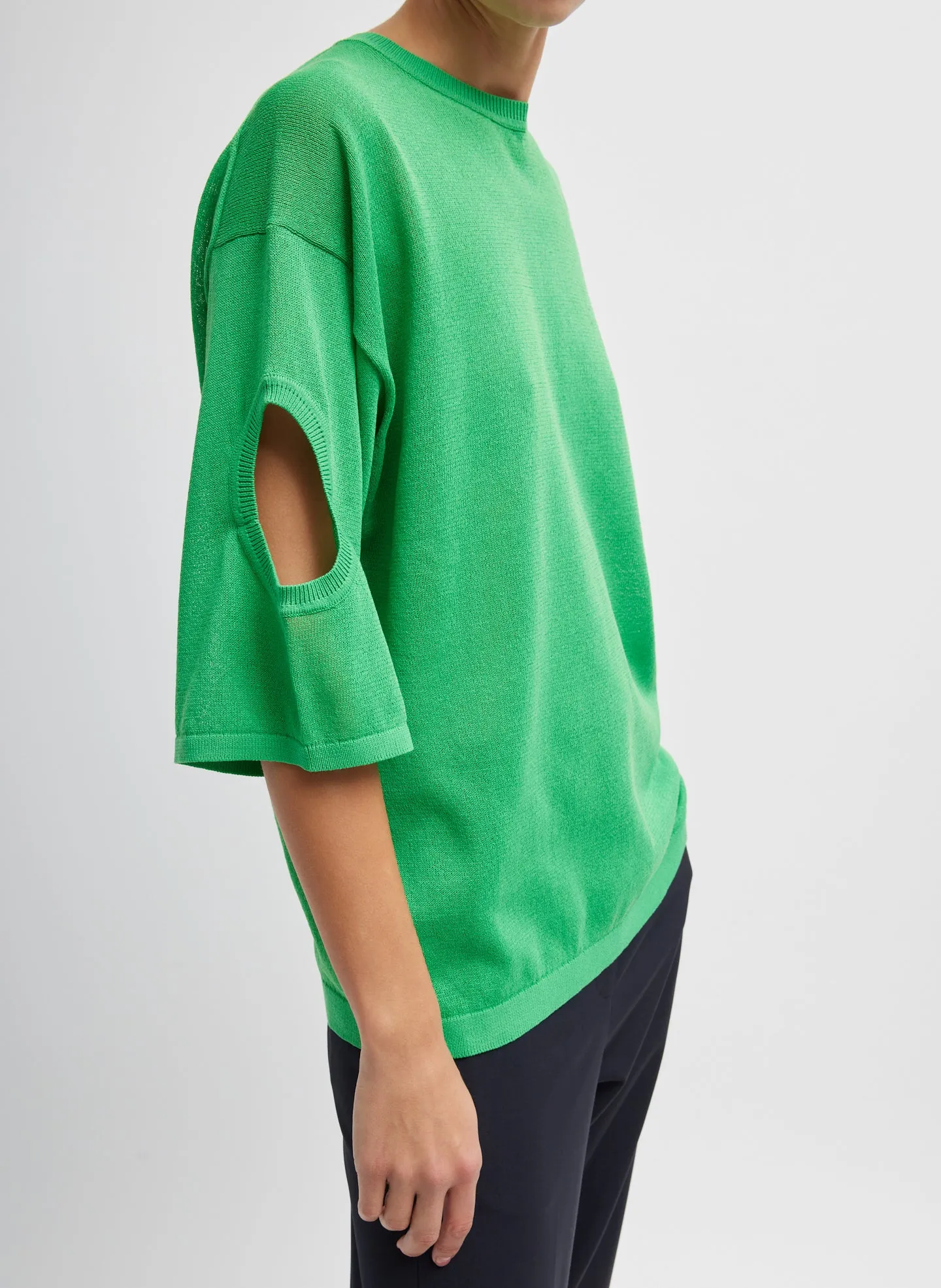 Crispy Sweater Oversized Easy T-Shirt sold by Tibi