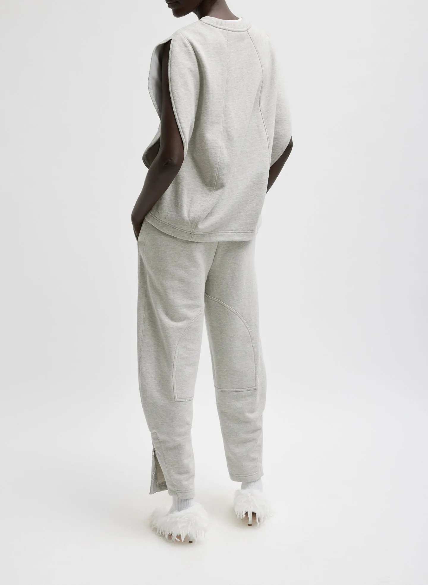 Rounded Sweatshirt sold by Tibi product image thumbnail 4