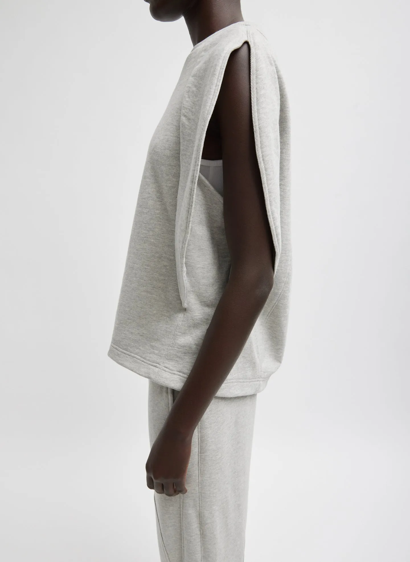 Rounded Sweatshirt sold by Tibi product image thumbnail 2