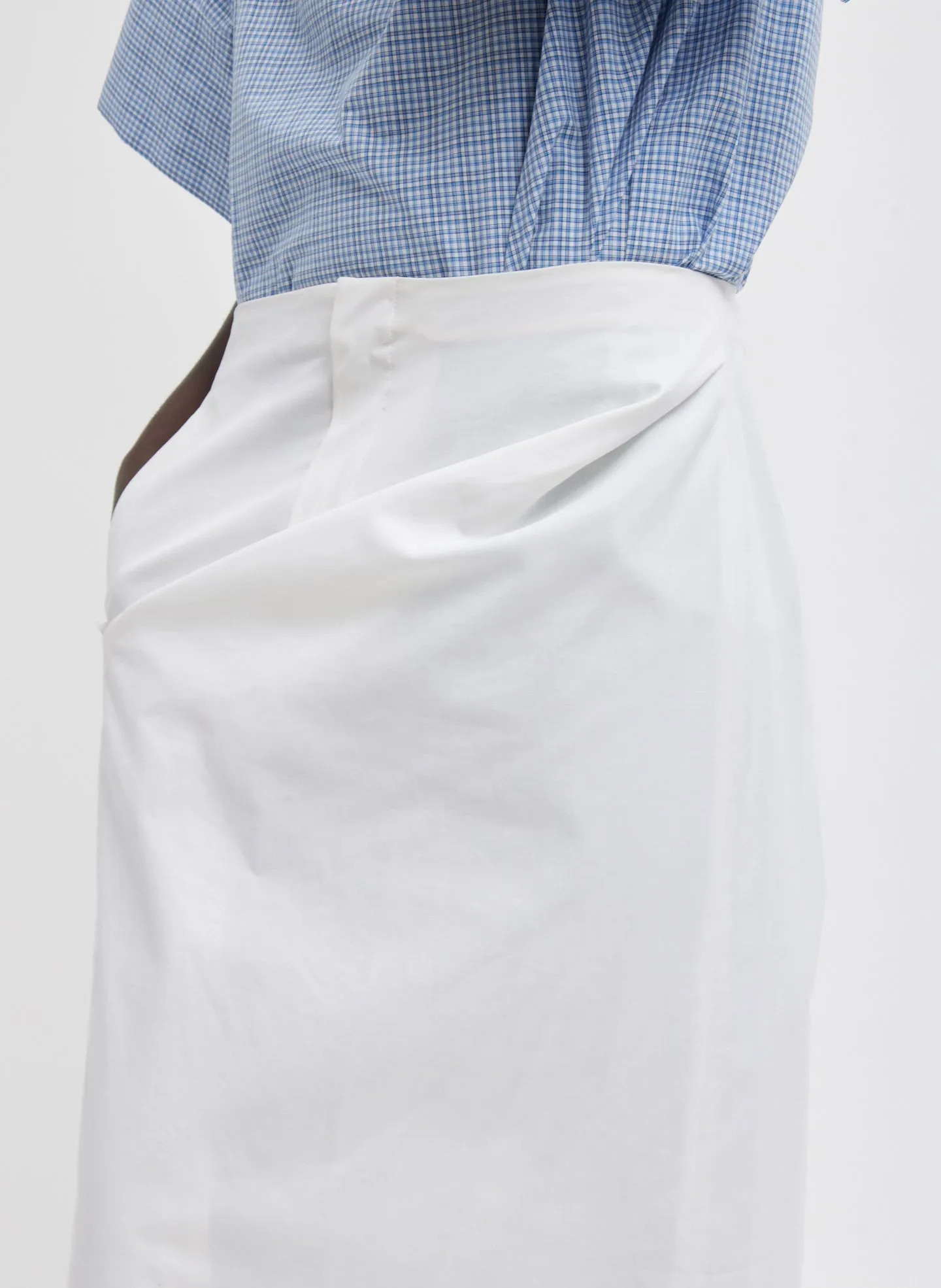 Bio Twill Riding Skirt sold by Tibi product image thumbnail 5