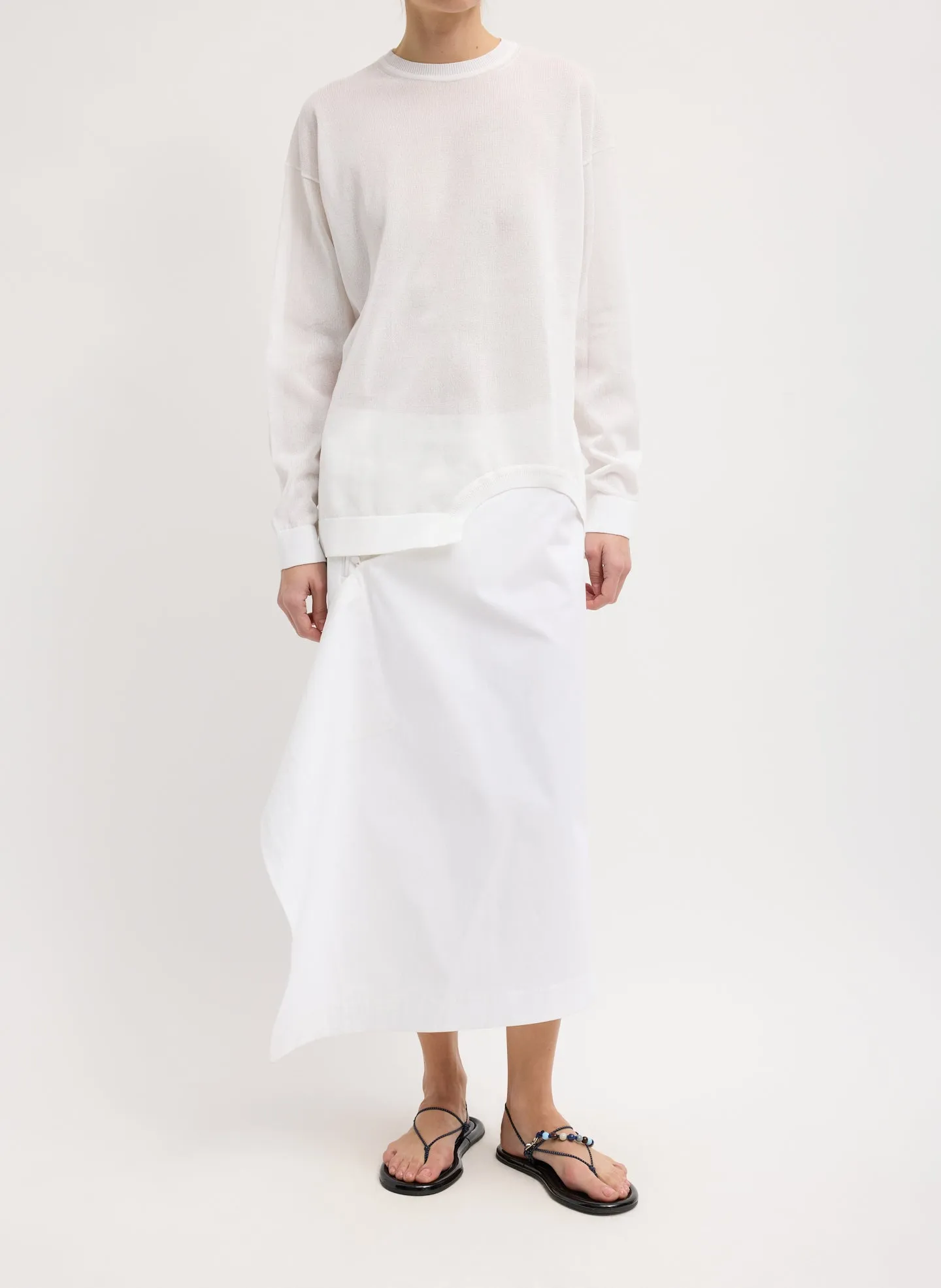 Bio Twill Riding Skirt sold by Tibi product image thumbnail 2