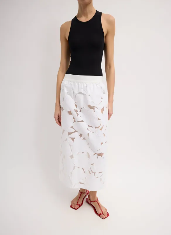 Adelle Fil Coupe Pencil Skirt sold by Tibi