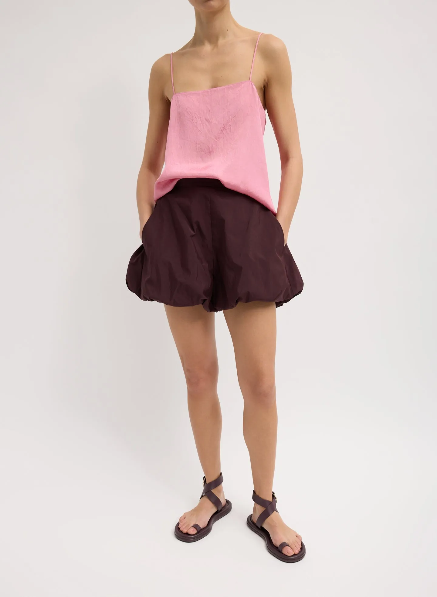 Nylon Bubble Short sold by Tibi