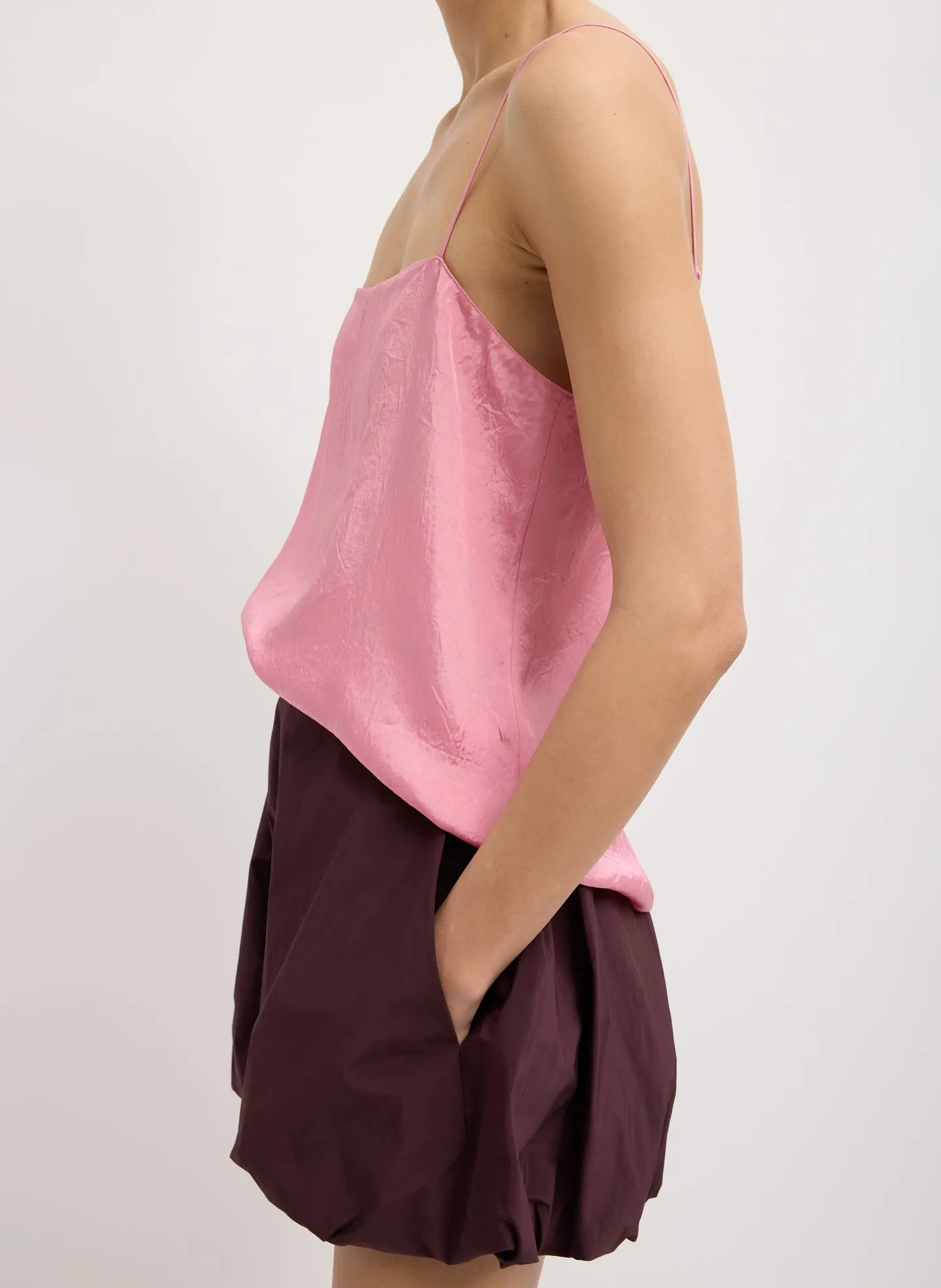 Nylon Bubble Short sold by Tibi product image thumbnail 3