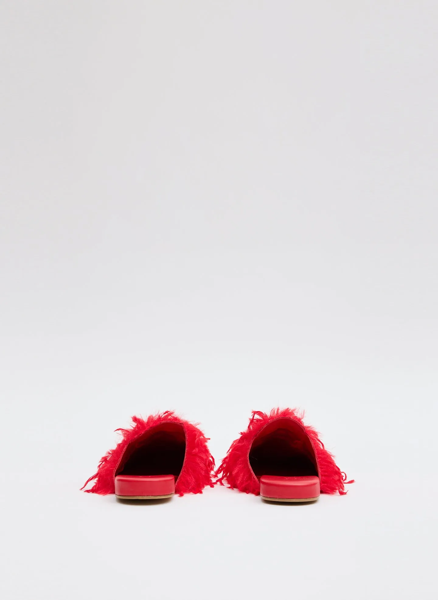 Faux Feather Granger Slide sold by Tibi product image thumbnail 4