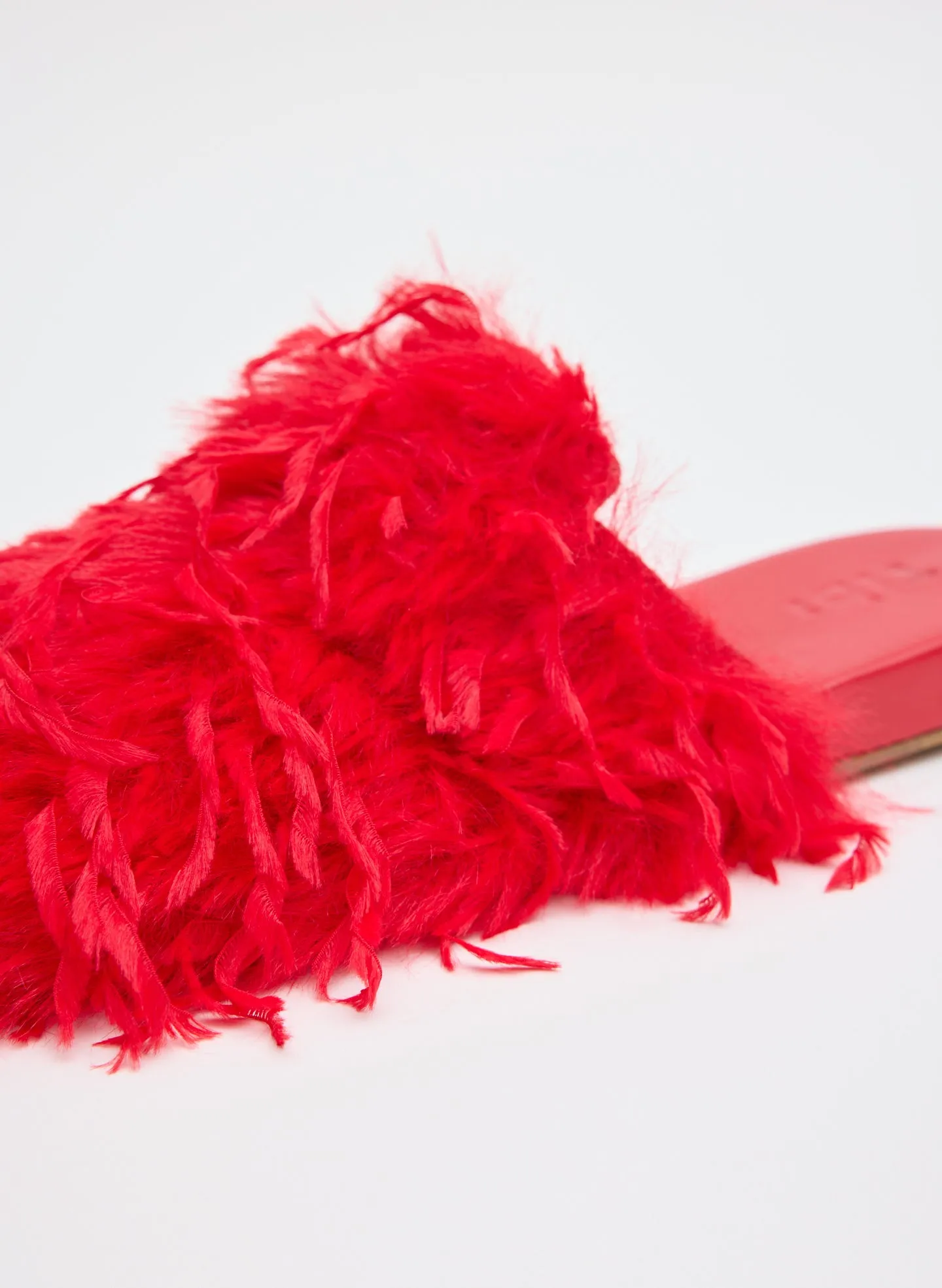 Faux Feather Granger Slide sold by Tibi product image thumbnail 3
