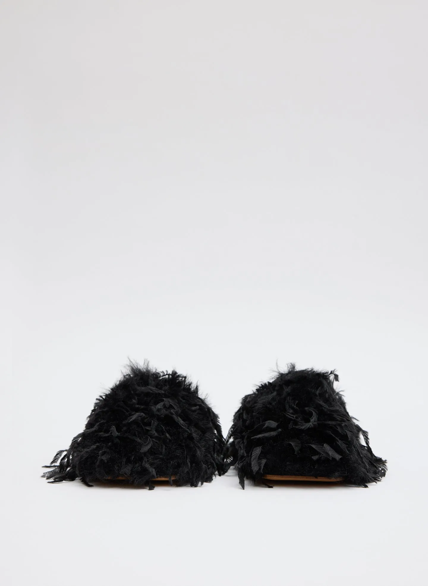 Faux Feather Granger Slide sold by Tibi product image thumbnail 3