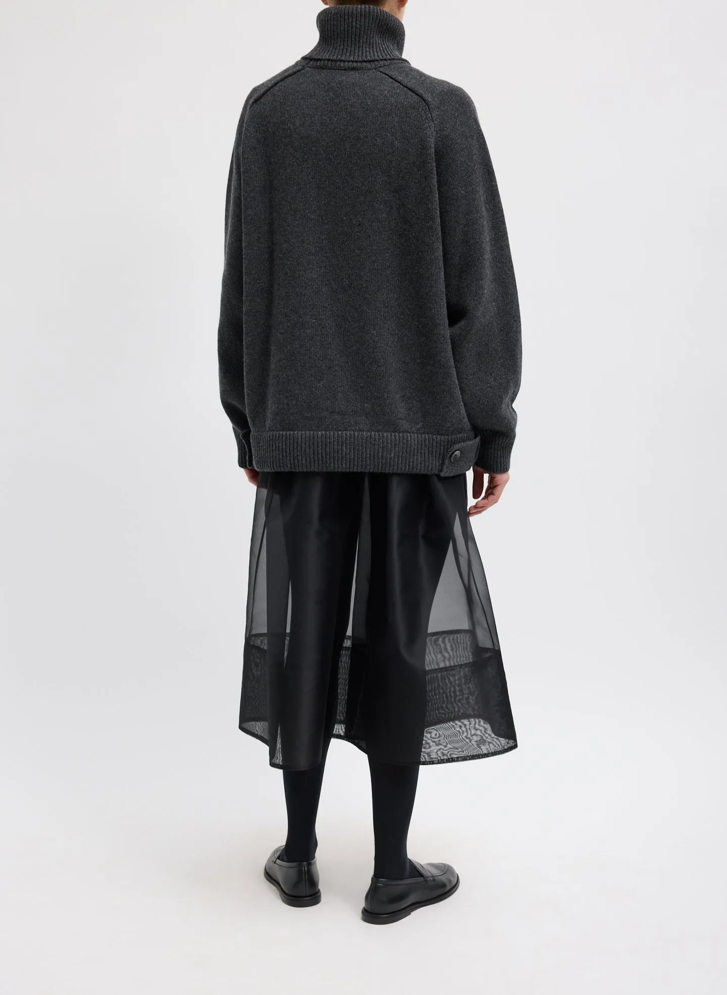 Cashmere Turtleneck Oversized Pullover Sweater sold by Tibi product image thumbnail 5