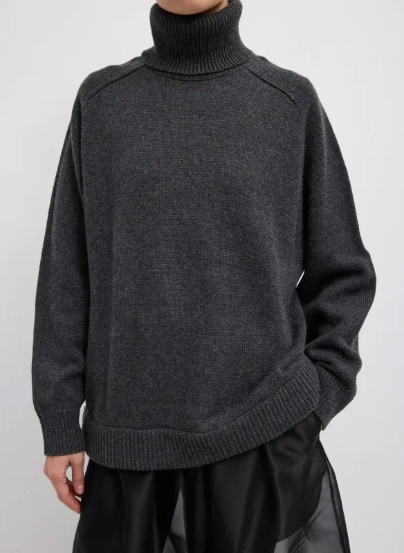 Cashmere Turtleneck Oversized Pullover Sweater sold by Tibi