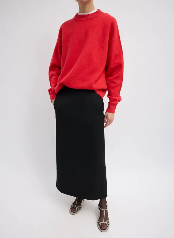 Refined Wool Slub Pencil Skirt sold by Tibi