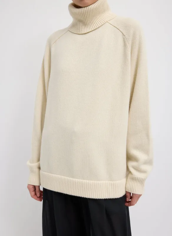 Cashmere Turtleneck Oversized Pullover Sweater sold by Tibi