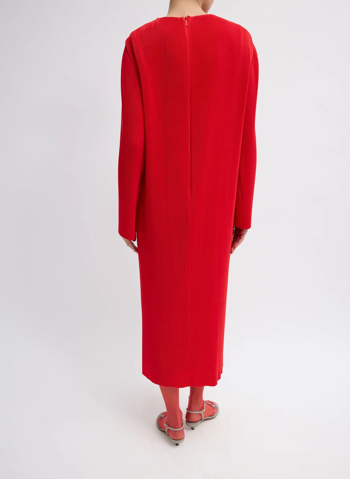 Plissé Midi Dress sold by Tibi product image thumbnail 4