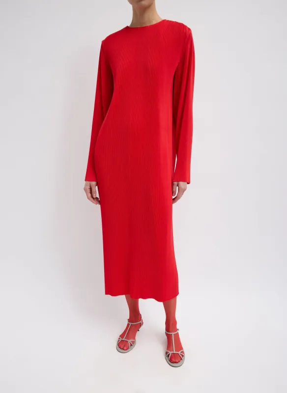 Plissé Midi Dress sold by Tibi